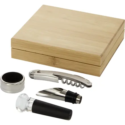 Syrat 4-piece wine set - PF Concept promotional product, branded with your logo