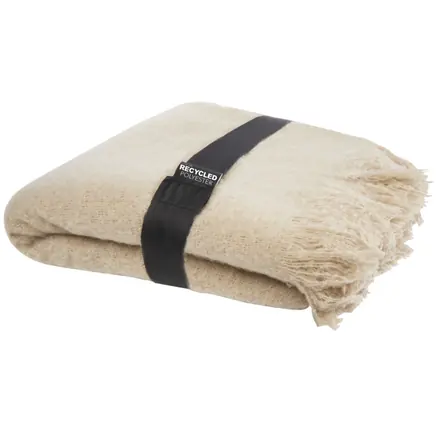 Ivy GRS certified RPET blanket - PF Concept promotional product, branded with your logo