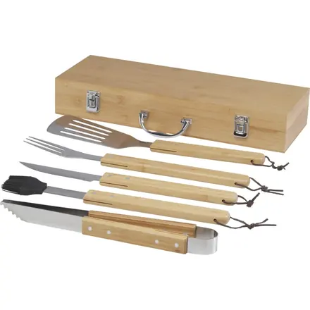 Churras 5-piece BBQ set - PF Concept promotional product, branded with your logo