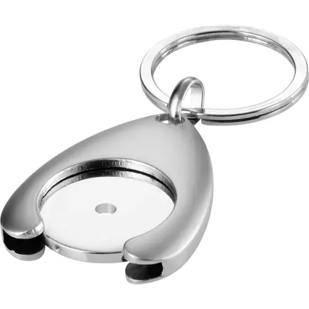 Trolley coin holder keychain - PF Concept promotional product, branded with your logo