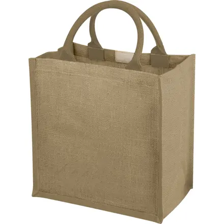 Chennai jute tote bag 16L - PF Concept promotional product, branded with your logo