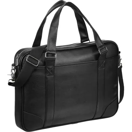 Oxford 15.6" slim laptop briefcase 5L - PF Concept promotional product, branded with your logo