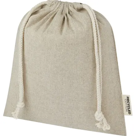 Pheebs 150 g/m² GRS recycled cotton gift bag medium 1.5L - PF Concept promotional product, branded with your logo