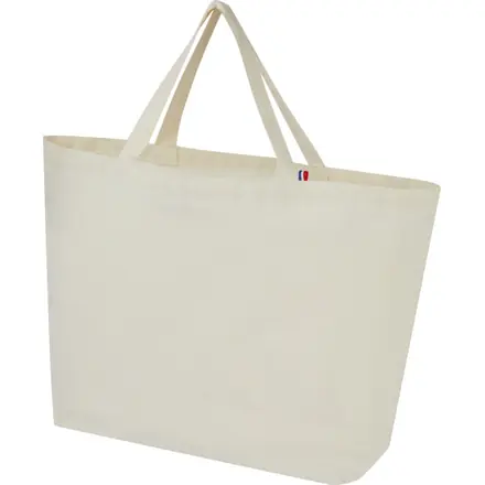 Cannes 200 g/m2 recycled shopper tote bag 10L - PF Concept promotional product, branded with your logo
