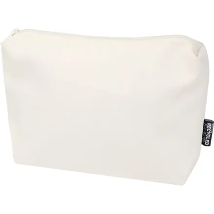 Trip Aware™ recycled travel toiletry pouch 2L - PF Concept promotional product, branded with your logo