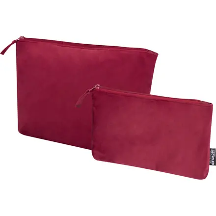 Swift GRS recycled velvet toiletry bag set - PF Concept promotional product, branded with your logo