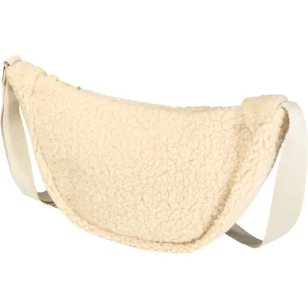 Bear GRS recycled sherpa crossbody bag 3L - PF Concept promotional product, branded with your logo