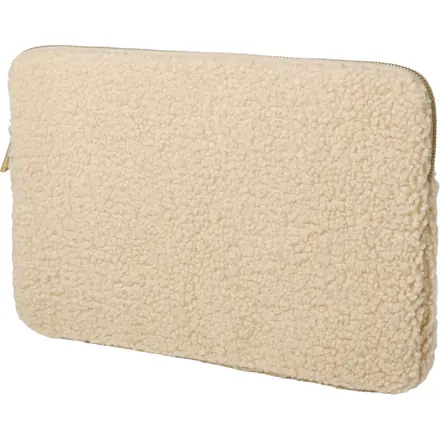 Bear 13" GRS recycled sherpa laptop sleeve 2L - PF Concept promotional product, branded with your logo