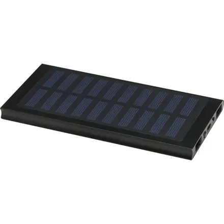 Stellar 8000 mAh solar power bank - PF Concept promotional product, branded with your logo