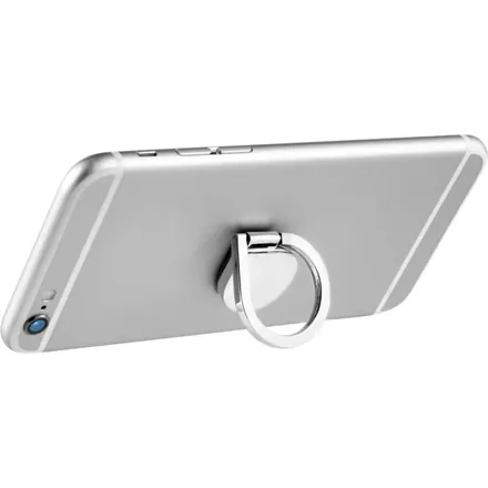 Cell aluminium ring phone holder - PF Concept promotional product, branded with your logo