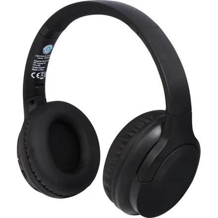 Loop recycled plastic Bluetooth® headphones - PF Concept promotional product, branded with your logo