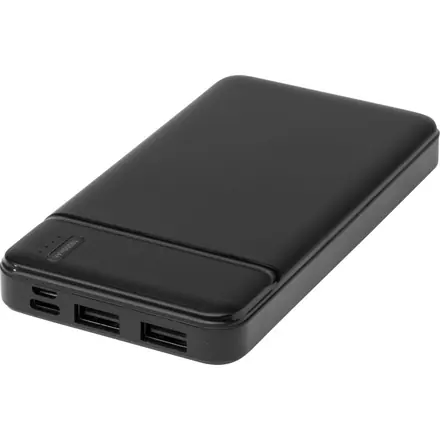 Loop 10.000 mAh recycled plastic power bank - PF Concept promotional product, branded with your logo