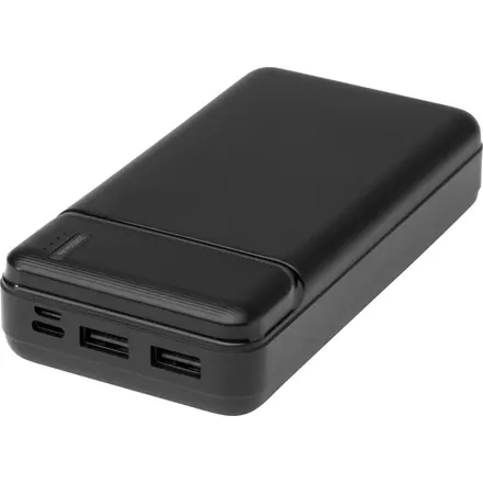 Loop 20.000 mAh recycled plastic power bank - PF Concept promotional product, branded with your logo