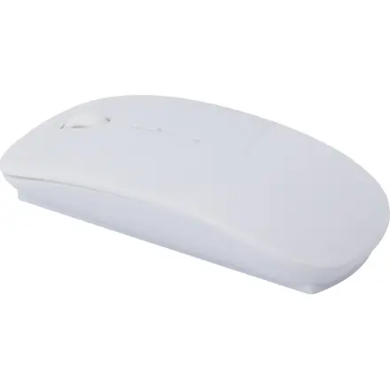 Menlo RCS recycled plastic wireless mouse - PF Concept promotional product, branded with your logo