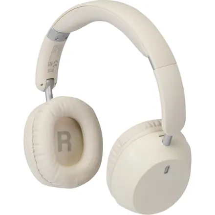 Hoggar recycled plastic over-ear foldeable ANC and ENC headphones - PF Concept promotional product, branded with your logo