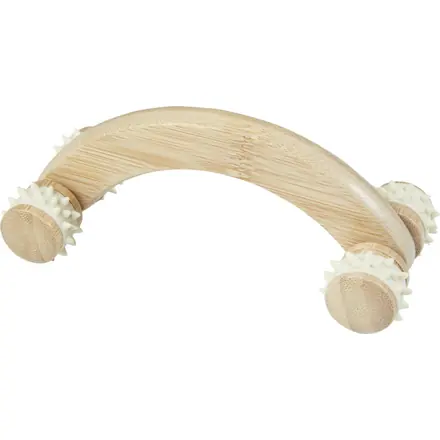 Volu bamboo massager - PF Concept promotional product, branded with your logo