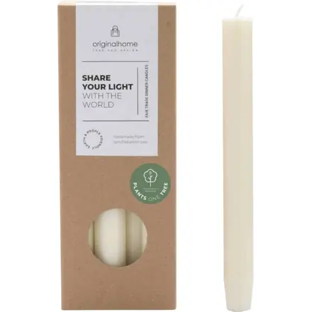 Originalhome dinner candle matcha - PF Concept promotional product, branded with your logo