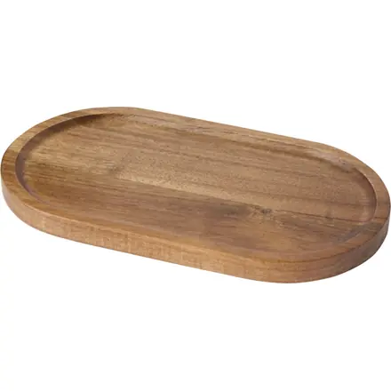 Edge acacia wood serving tray - PF Concept promotional product, branded with your logo