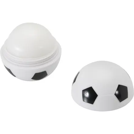 Lucidalabbra alla vaniglia a forma di pallone da calcio con fattore di protezione solare 15 Zuri - PF Concept promotional product, branded with your logo