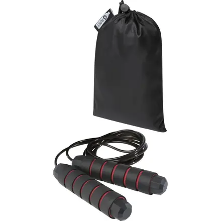 Austin soft skipping rope in recycled PET pouch - PF Concept promotional product, branded with your logo
