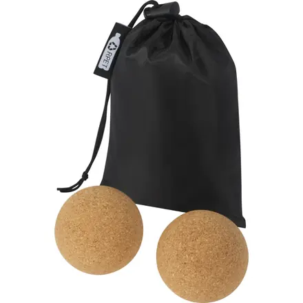 Trikona cork yoga ball - set of 2 - PF Concept promotional product, branded with your logo