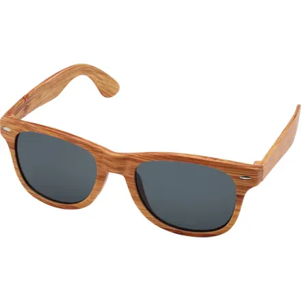 Mira wood-look sunglasses - PF Concept promotional product, branded with your logo