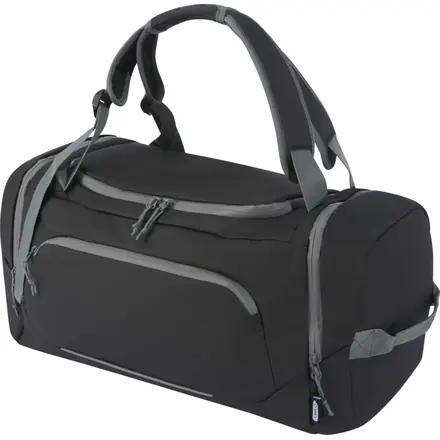 Aqua GRS recycled water resistant duffel backpack 35L - PF Concept promotional product, branded with your logo