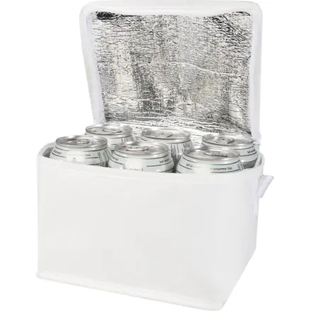 Spectrum 6-can recycled non-woven cooler bag 4L - PF Concept promotional product, branded with your logo