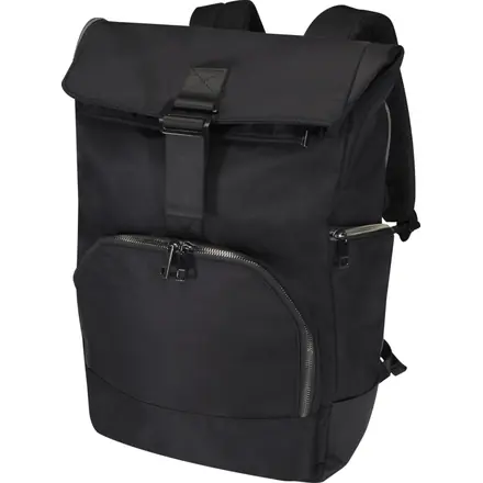 Rhine 15” GRS recycled rolltop backpack 18L - PF Concept promotional product, branded with your logo