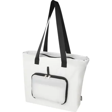 EcoFold RPET foldable tote bag 16L - PF Concept promotional product, branded with your logo