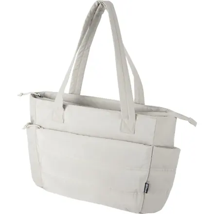 Puffer 15.6" GRS recycled laptop tote bag 18L - PF Concept promotional product, branded with your logo