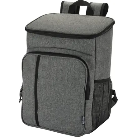 Tundra GRS recycled picnic cooler backpack with cutlery set 20L - PF Concept promotional product, branded with your logo