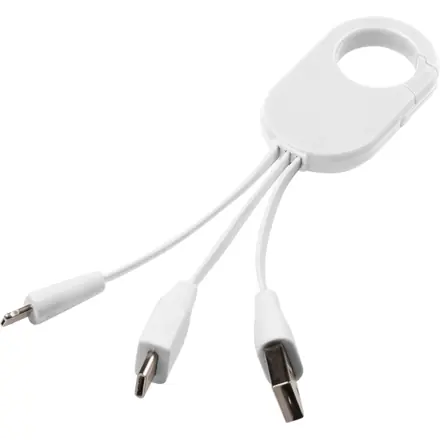 Troop 3-in-1 charging cable - PF Concept promotional product, branded with your logo