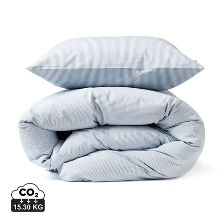 VINGA Montgomery premium cotton bed linen, 4 pcs set - XD Connects promotional product, branded with your logo