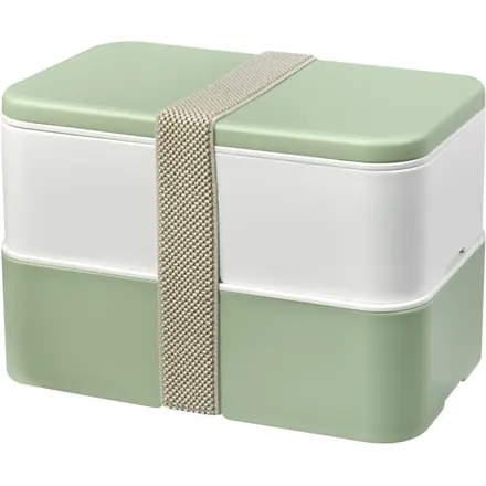MIYO Renew 700+700 ml double layer lunch box - PF Concept promotional product, branded with your logo