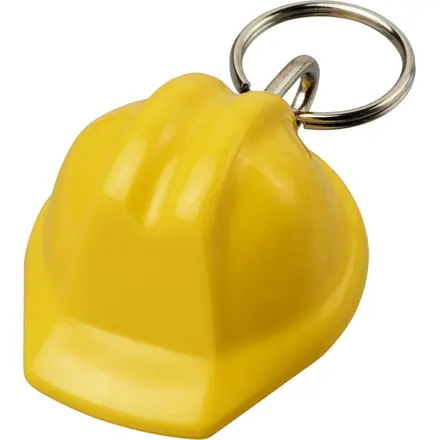 Kolt hard hat-shaped recycled keychain - PF Concept promotional product, branded with your logo