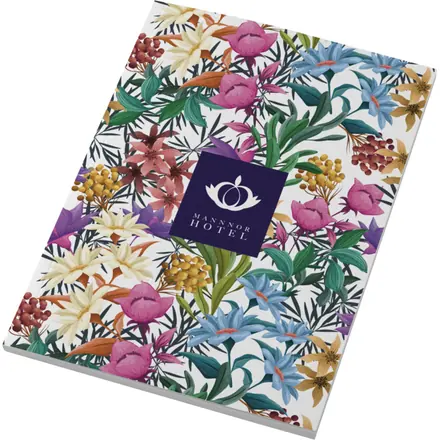 Novella Austen Colours A5 soft cover notebook - 50 sheets - PF Concept promotional product, branded with your logo
