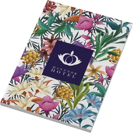 Novella Austen Colours A6 soft cover notebook - 50 sheets - PF Concept promotional product, branded with your logo