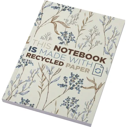 Novella Austen Colours A5 recycled soft cover notebook - 100 sheets - PF Concept promotional product, branded with your logo