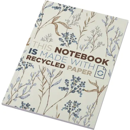 Novella Austen Colours A5 recycled soft cover notebook - 50 sheets - PF Concept promotional product, branded with your logo
