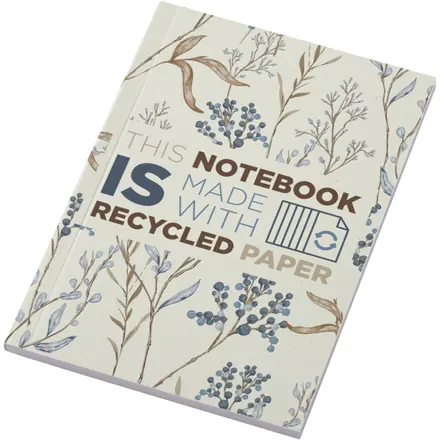 Novella Austen Colours A6 recycled soft cover notebook - 50 sheets - PF Concept promotional product, branded with your logo