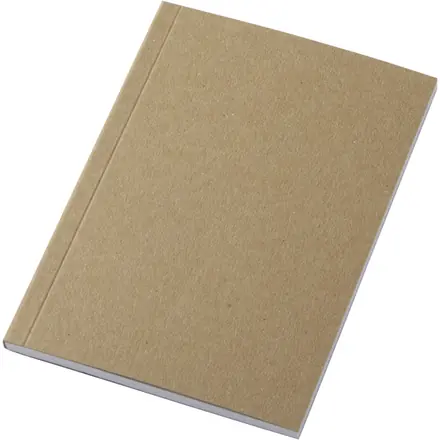 Novella Austen Kraft A6 recycled soft cover notebook - 50 sheets - PF Concept promotional product, branded with your logo