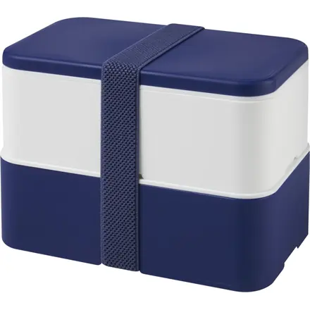 MIYO 700+700 ml double layer lunch box - PF Concept promotional product, branded with your logo