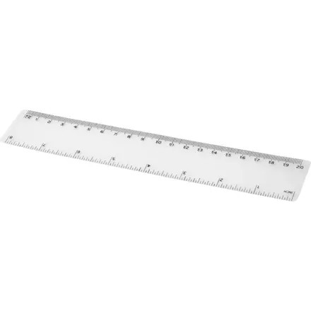 Rothko 20 cm plastic ruler - PF Concept promotional product, branded with your logo