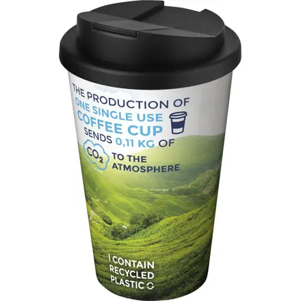 Brite-Americano® 350 ml tumbler with spill-proof lid - PF Concept promotional product, branded with your logo