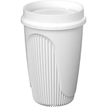 Alto POP 350 ml tumbler with 360° lid - PF Concept promotional product, branded with your logo