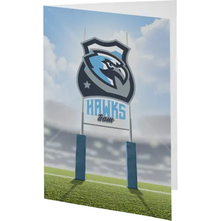 Herald A5 greeting card - PF Concept promotional product, branded with your logo