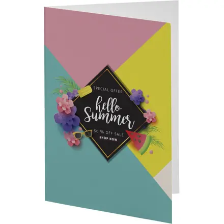Herald A6 greeting card - PF Concept promotional product, branded with your logo
