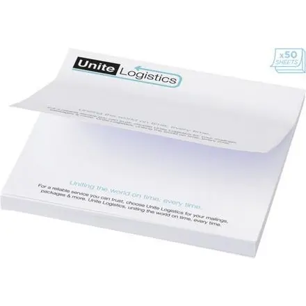 Sticky-Mate® large square sticky notes 100x100mm - PF Concept promotional product, branded with your logo