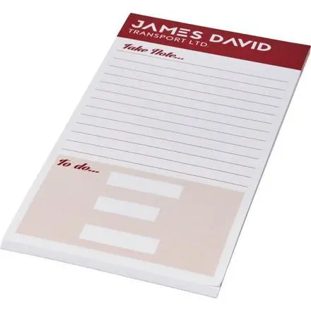 Desk-Mate® 1/3 A4 notepad - PF Concept promotional product, branded with your logo